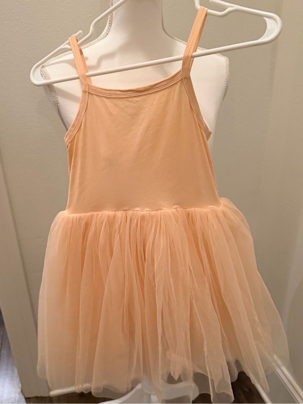 Peach Tulle Tutu Dress for Kids